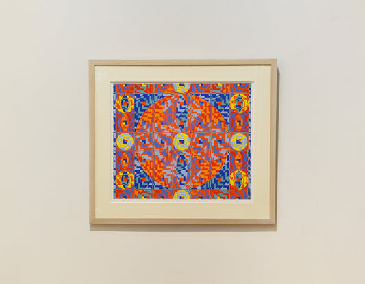 TOSHINOBU ONOSATO / Silk screen / F-8 natural frame