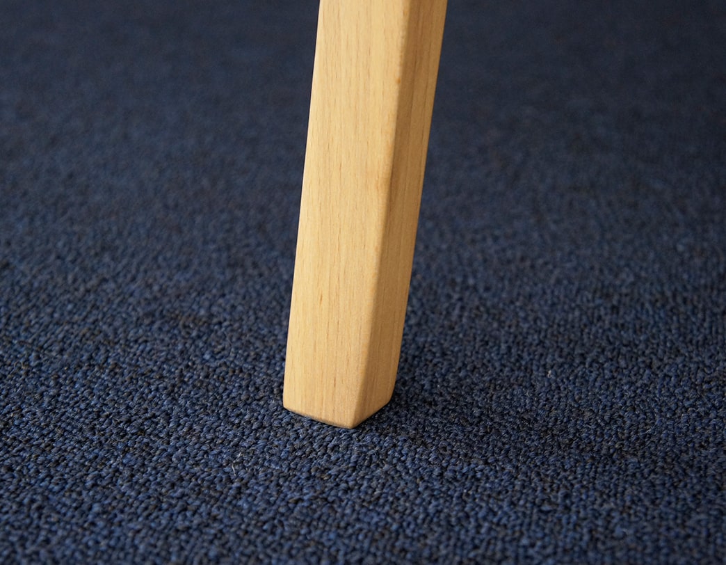 Rattan model of stacking bentwood stool designed by Isamu Kenmochi commemorating the 60th anniversary