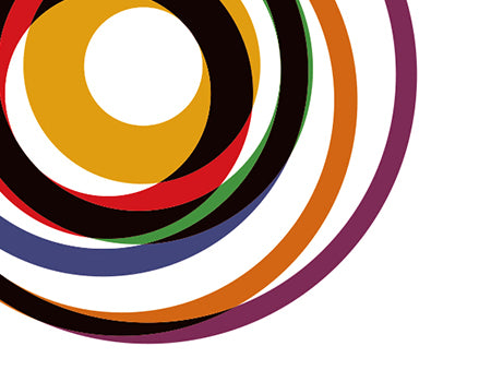 Max Bill / Poster "the variation 12 from fifteen variations on a single theme"