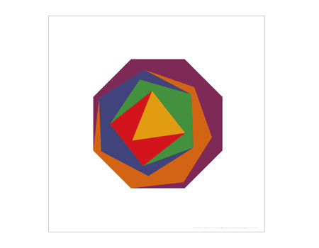 Max Bill / Poster "the variation 1 from fifteen variations on a single theme"