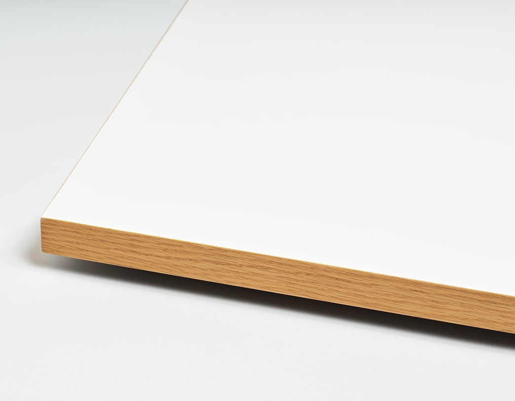 table top - white melamine faced board