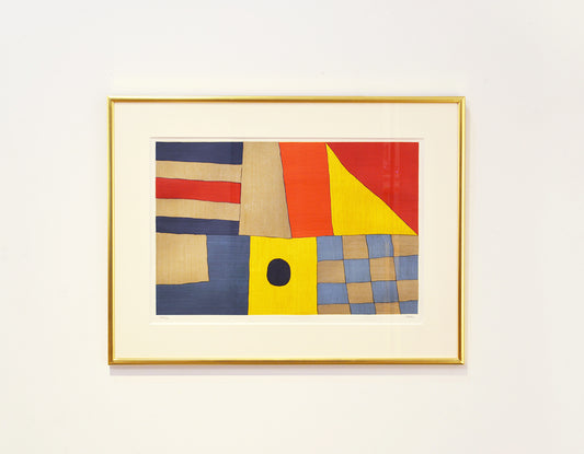 TETSUO MIZU / Lithograph / Chopin gold frame