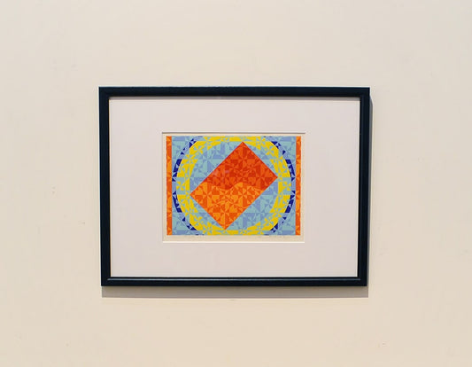 TOSHINOBU ONOSATO / Silk screen / Silk-60 black frame
