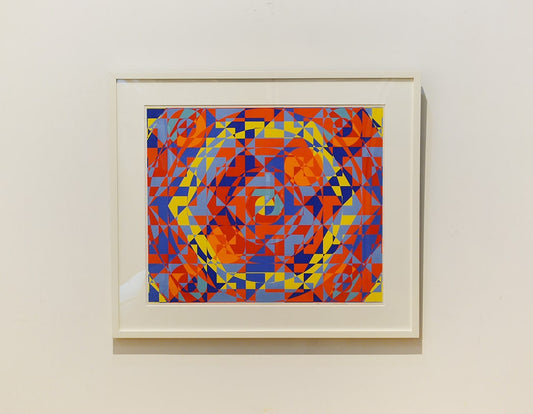 TOSHINOBU ONOSATO / Silk screen / Silk-82 white frame