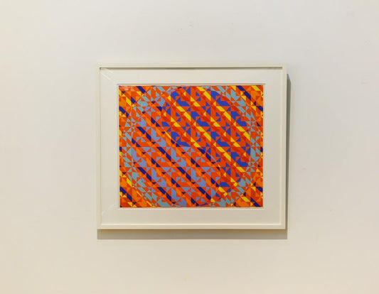 TOSHINOBU ONOSATO / Silk screen / Silk-72 white frame