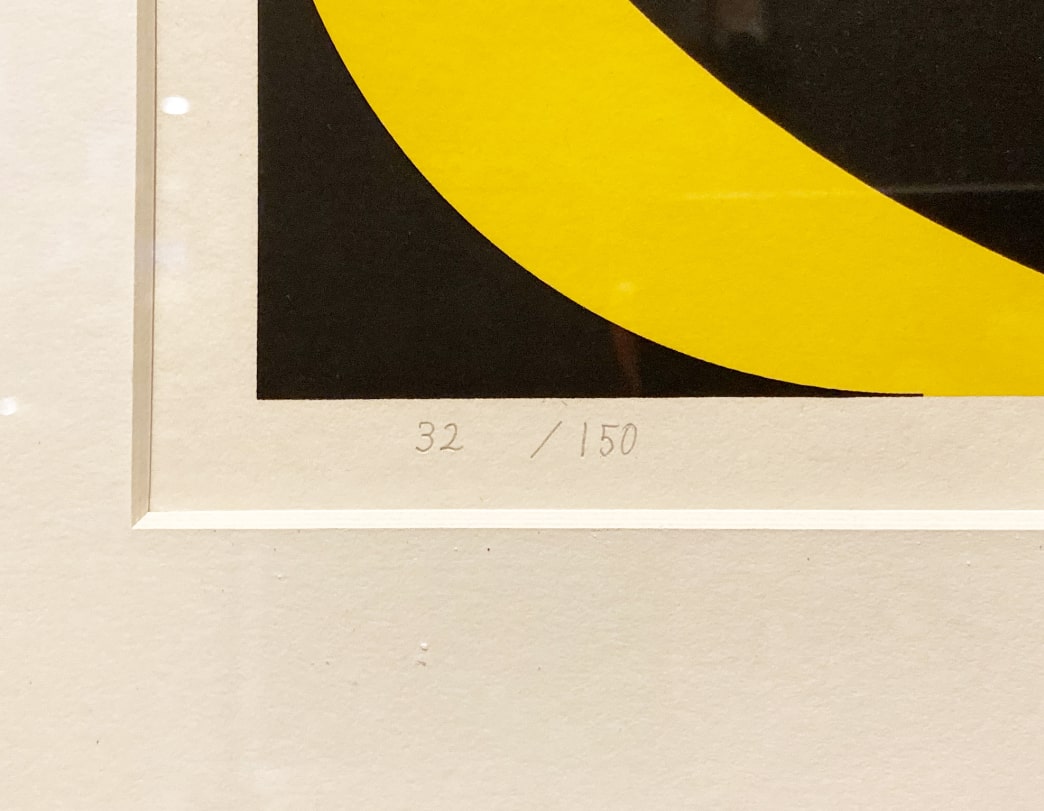 ONOSATO TOSHINOBU / Silkscreen / Silk-98 silver frame