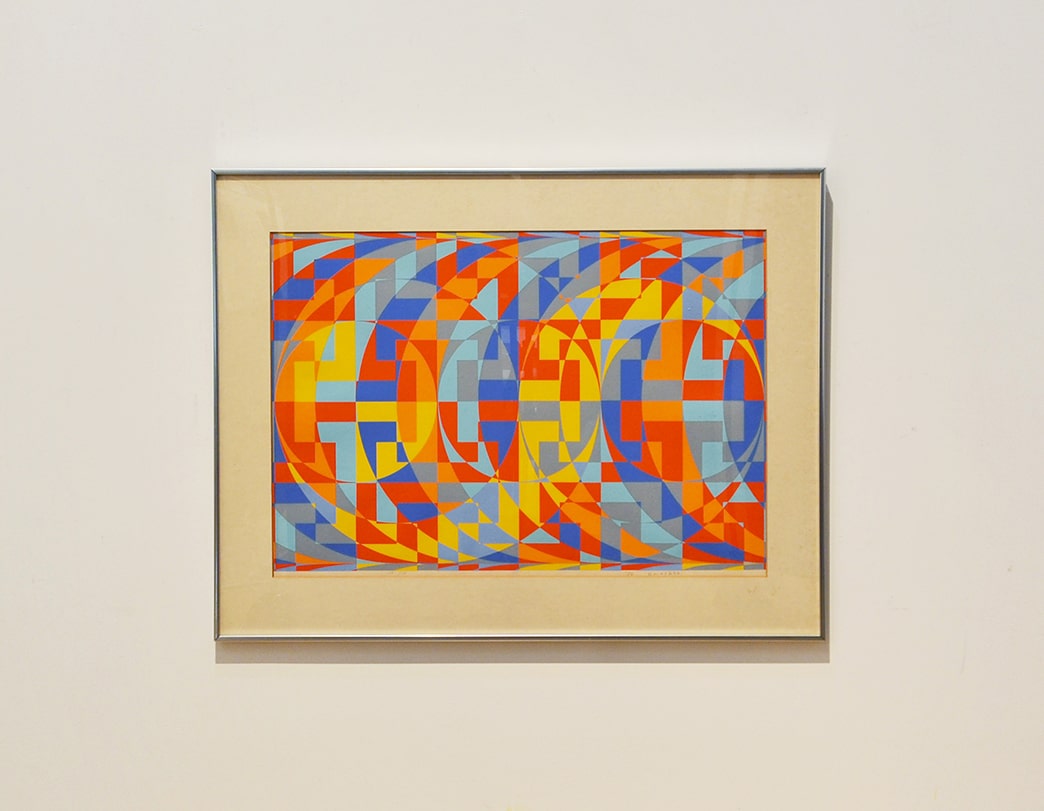 TOSHINOBU ONOSATO / Silkscreen / Silk-30 silver frame