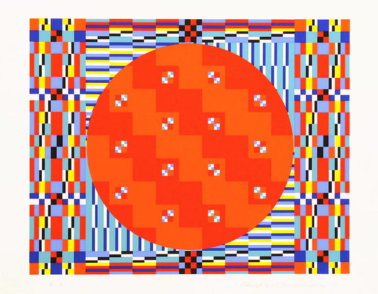 TOSHINOBU ONOSATO / Silk screen / A.S.-31 wooden frame