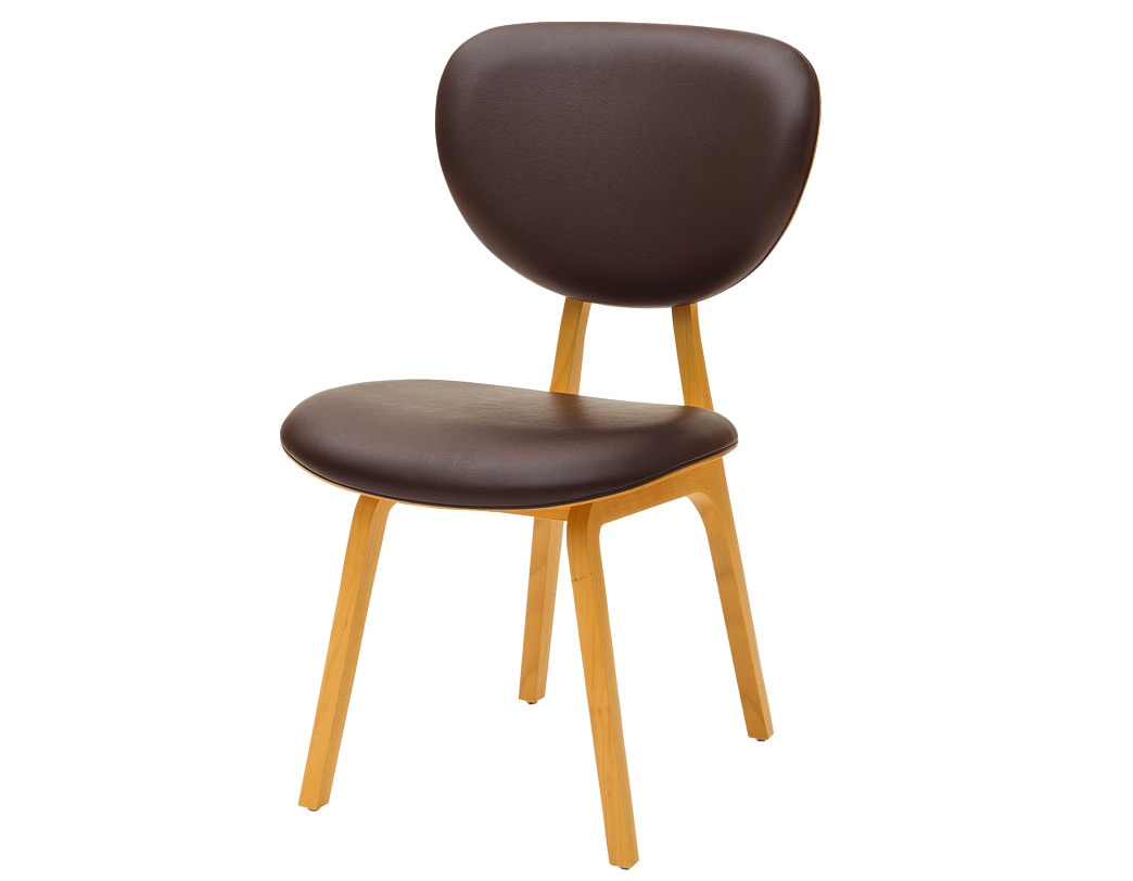 Persimmon Chair / PVC leather