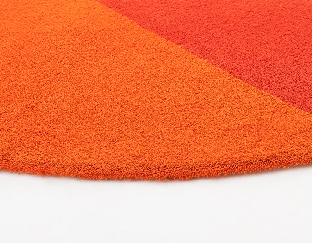 Max Bill / Acrylic Graphic Rug "color wheel."