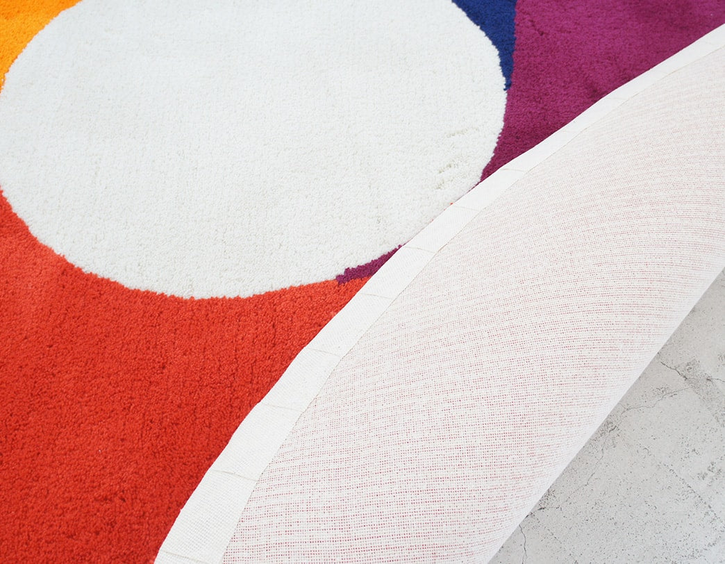 Max Bill / Wool Graphic Rug "color wheel"