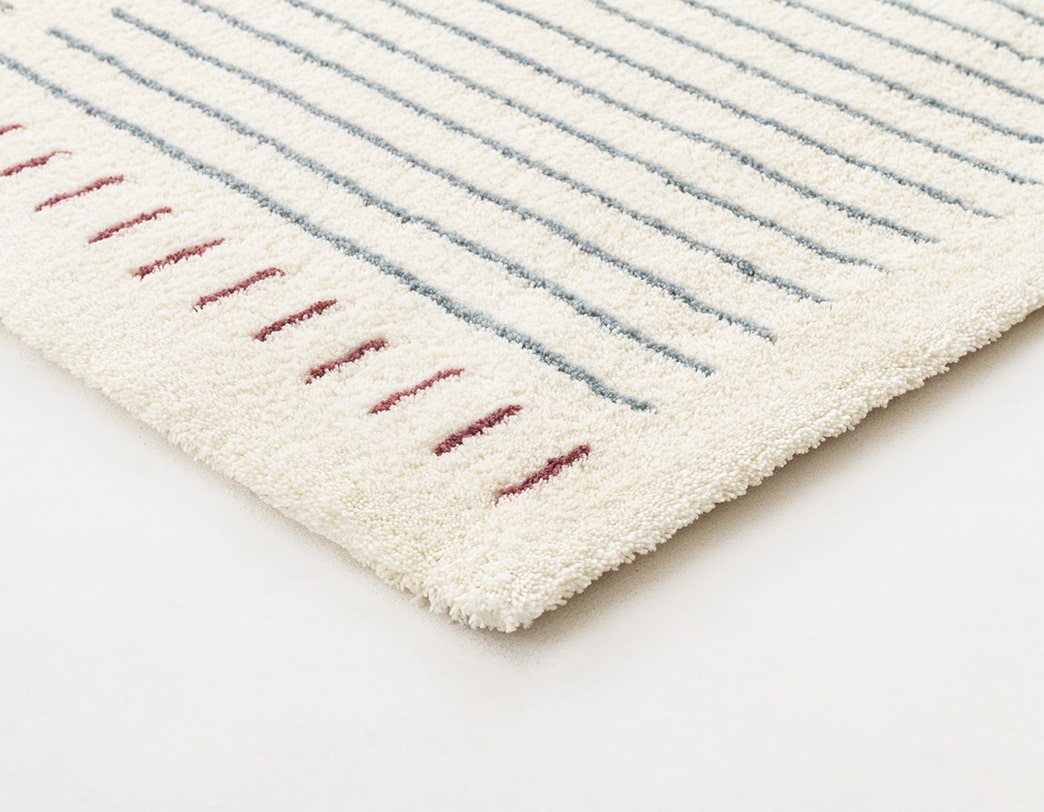 Max Bill / Acrylic Graphic Rug "quiet."