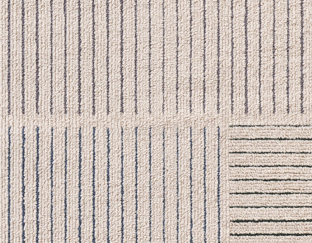 Max Bill / Wool Graphic Rug "quiet."