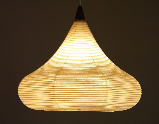 Toshiyuki Tani / Japanese Paper Lantern Shade / Shizuku