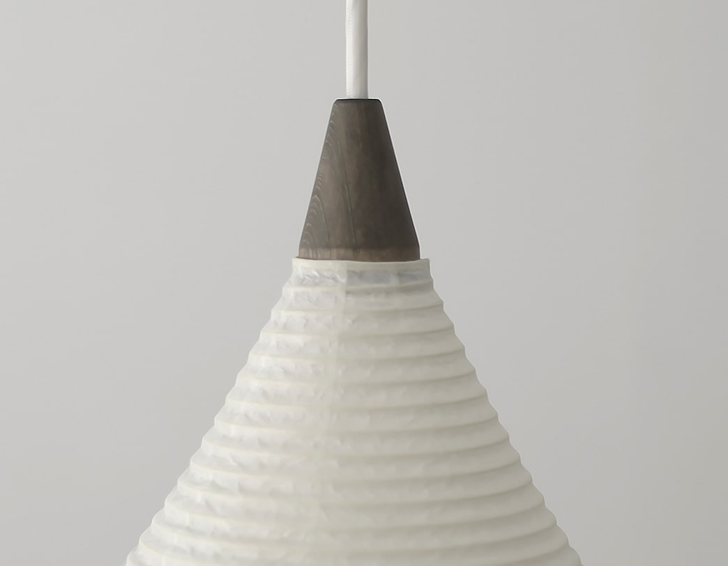 Toshiyuki Tani / Japanese Paper Lantern Shade / Fuji