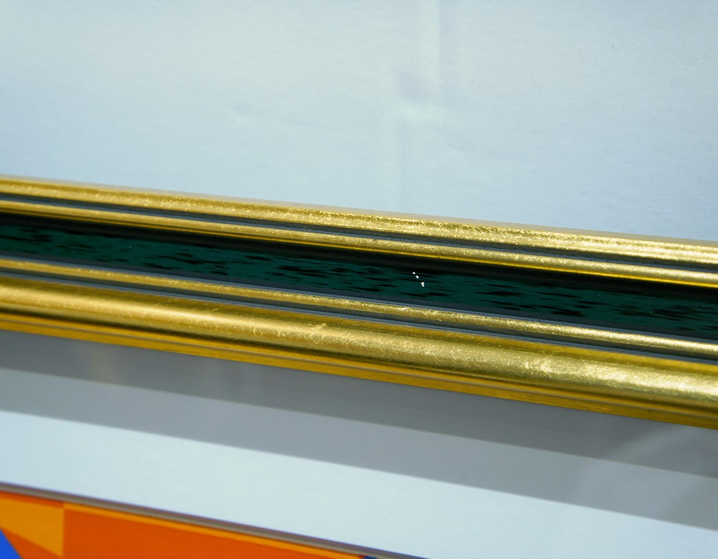TOSHINOBU ONOSATO / Silk screen / Silk-81 gold frame
