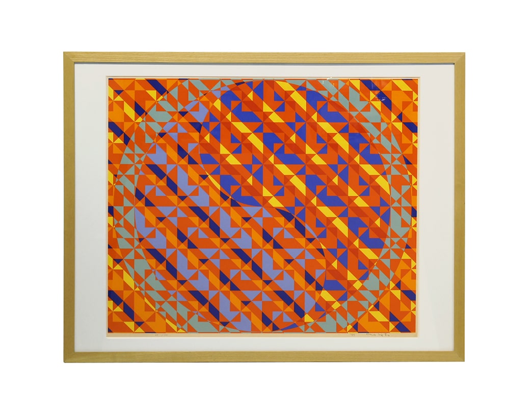 TOSHINOBU ONOSATO / Silkscreen / Silk-72 natural frame