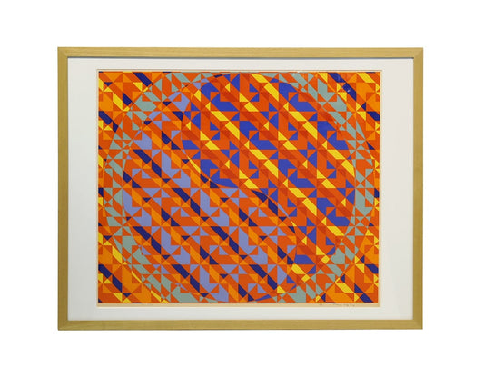 TOSHINOBU ONOSATO / Silk screen / Silk-72 natural frame