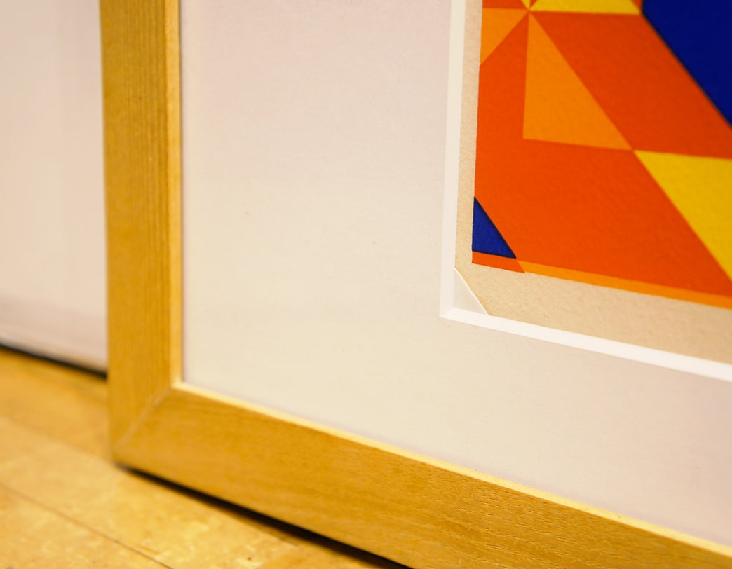 TOSHINOBU ONOSATO / Silkscreen / Silk-72 natural frame