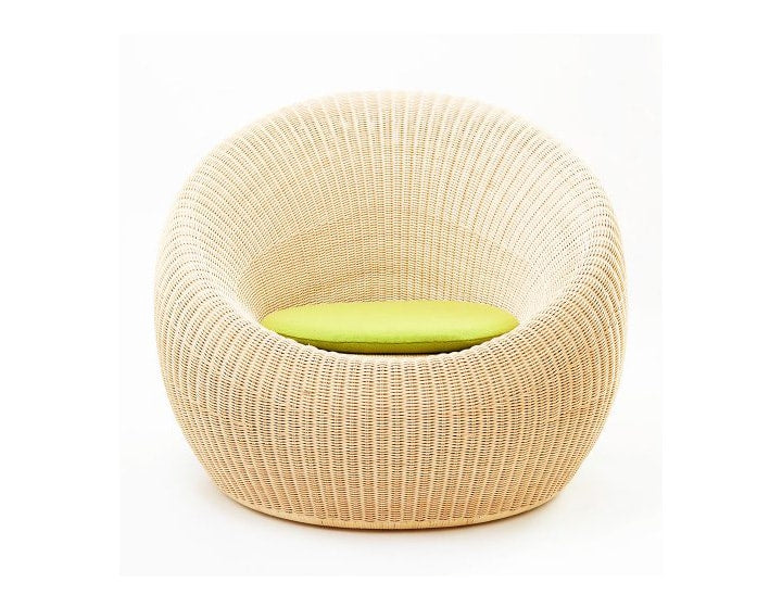 Isamu Kenmochi / Rattan Lounge Chair C-3150