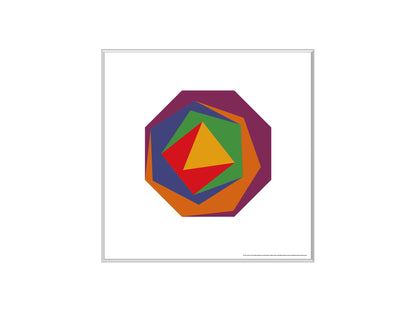 Max Bill / Poster "the variation 1 from fifteen variations on a single theme"