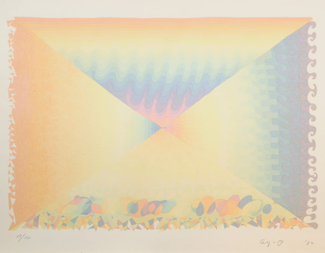 AY-O / Silk screen /  E.S.N.W