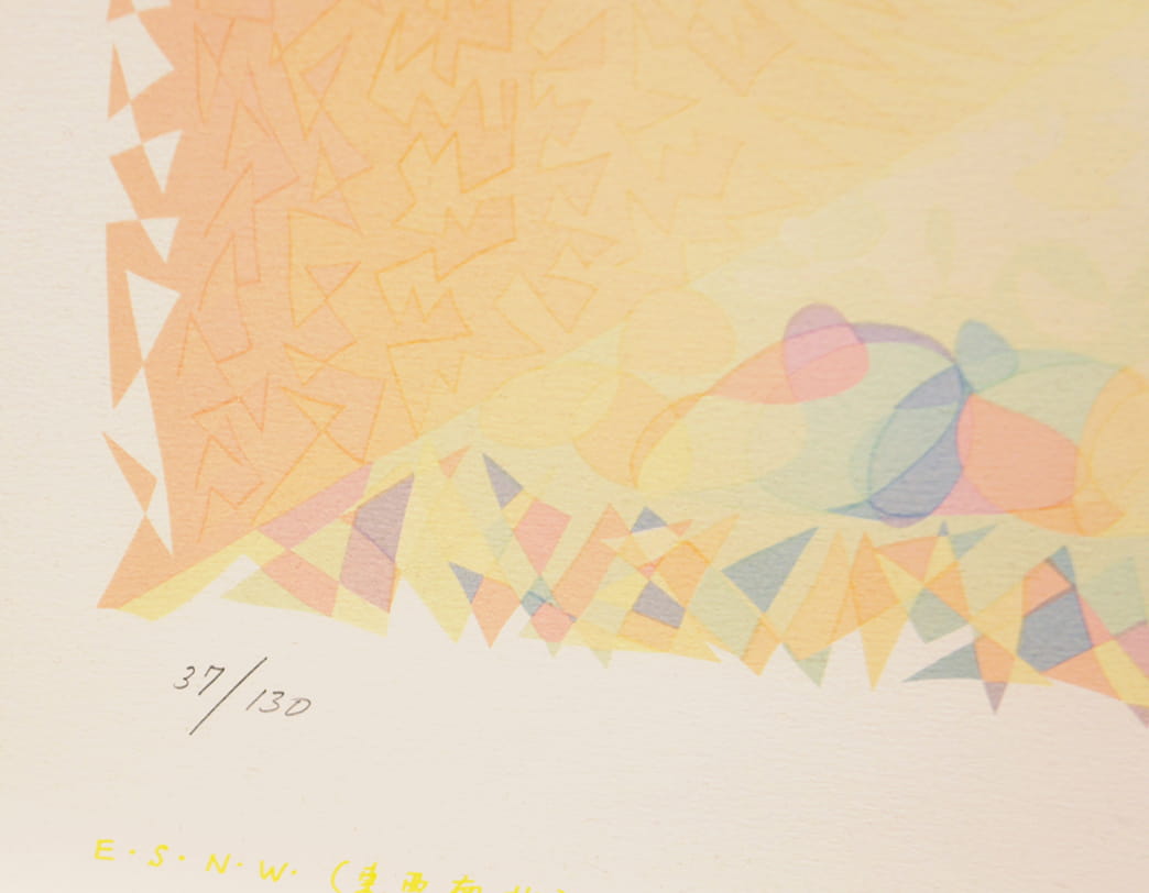 AY-O / Silk screen /  E.S.N.W