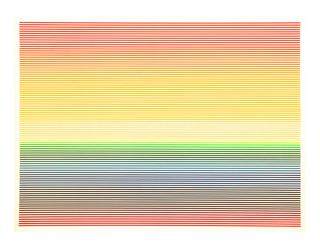 AY-O / Silk screen /  SUN SHINE 96