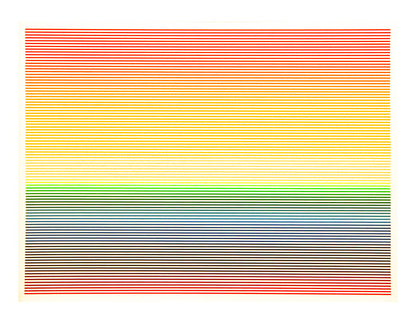 AY-O / Silk screen /  SUN SHINE 96