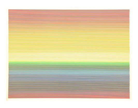 AY-O / Silk screen /  SUN SHINE 96