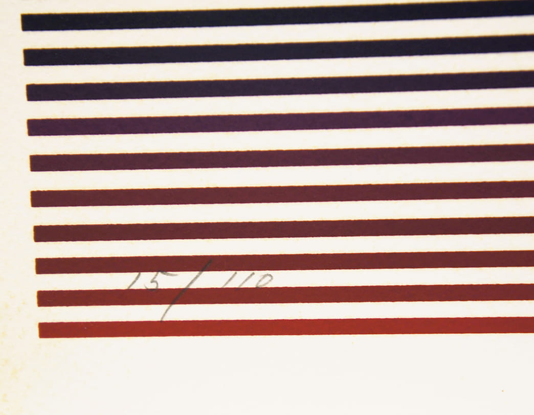 AY-O / Silk screen /  SUN SHINE 96