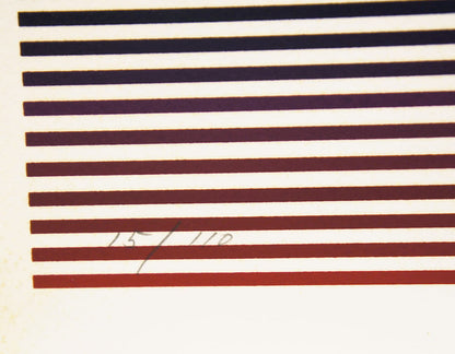 AY-O / Silk screen /  SUN SHINE 96