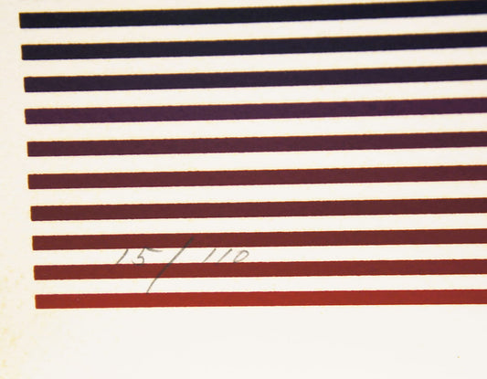 AY-O / Silk screen /  SUN SHINE 96