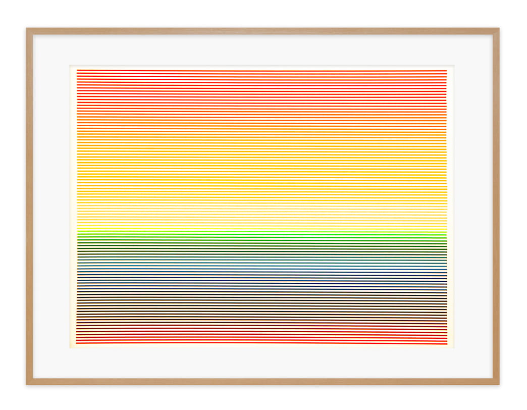 AY-O / Silk screen /  SUN SHINE 96