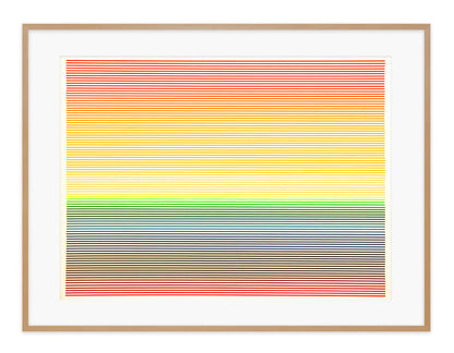 AY-O / Silk screen /  SUN SHINE 96