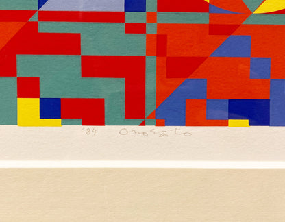 TOSHINOBU ONOSATO / Silkscreen / F8 natural