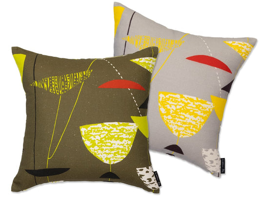 Lucienne Day / Fabric Collection Cushion Covers / Calyx