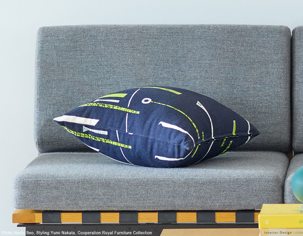 Lucienne Day / Fabric Collection Cushion Cover / Spectators