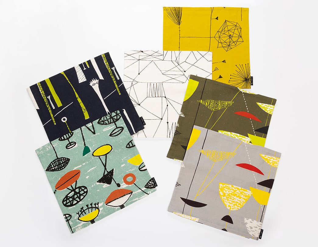 Lucienne Day / Fabric Collection Cushion Covers / Dandelion Clocks