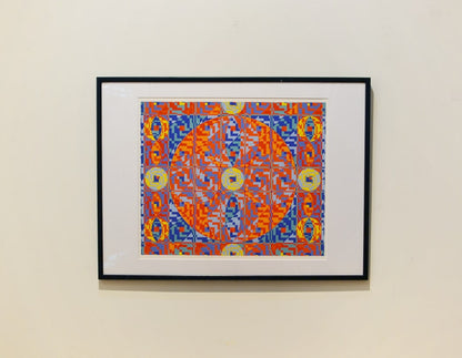 ONOSATO TOSHINOBU / Silkscreen / F8 black frame