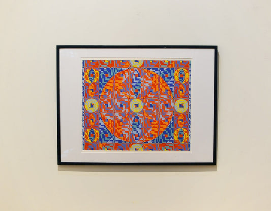 ONOSATO TOSHINOBU / Silkscreen / F8 black frame