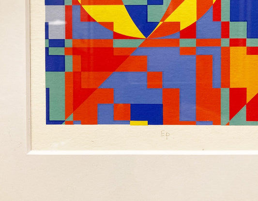 ONOSATO TOSHINOBU / Silk screen / F-8 black frame