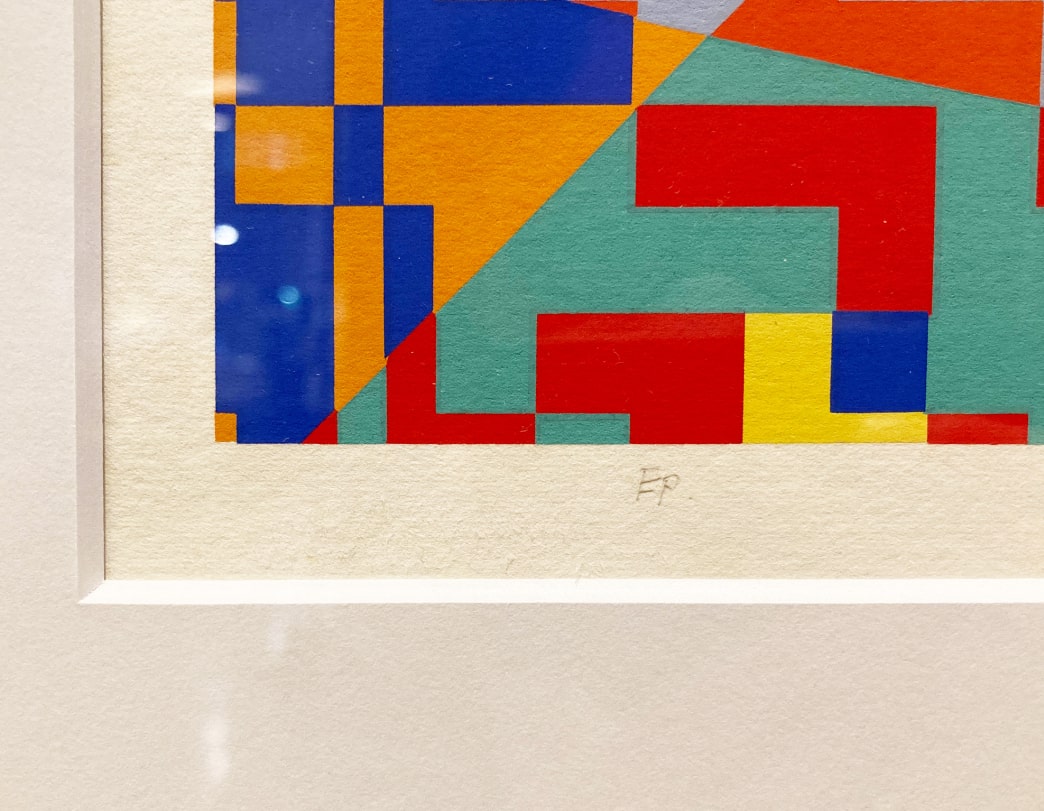 TOSHINOBU ONOSATO / Silkscreen / A.S.-17 natural frame
