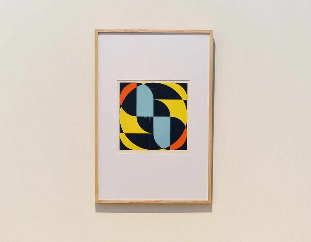TOSHINOBU ONOSATO / Silkscreen / Silk-98 natural frame