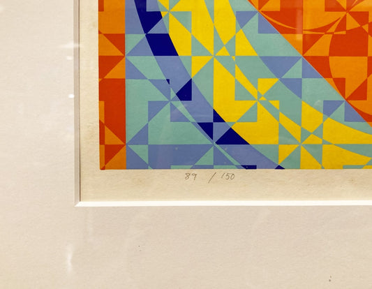 TOSHINOBU ONOSATO / Silk screen / Silk-60 black frame
