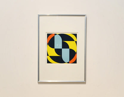 ONOSATO TOSHINOBU / Silkscreen / Silk-98 silver frame
