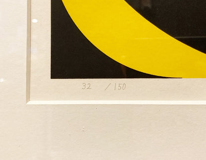 ONOSATO TOSHINOBU / Silkscreen / Silk-98 silver frame
