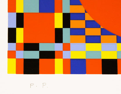 TOSHINOBU ONOSATO / Silk screen / A.S.-35 gold frame