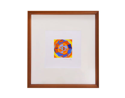 TOSHINOBU ONOSATO / Silk screen / A.S.-37 wooden frame