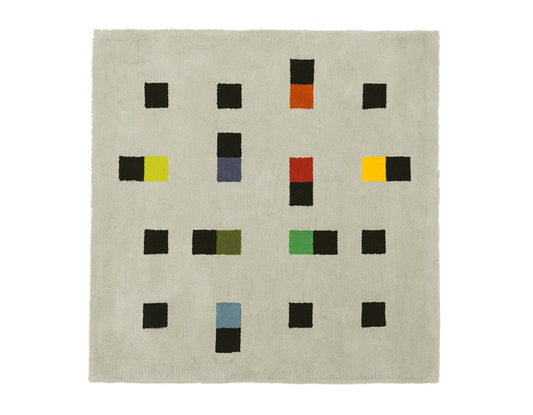 Max Bill Acrylic Rug / colorful accents